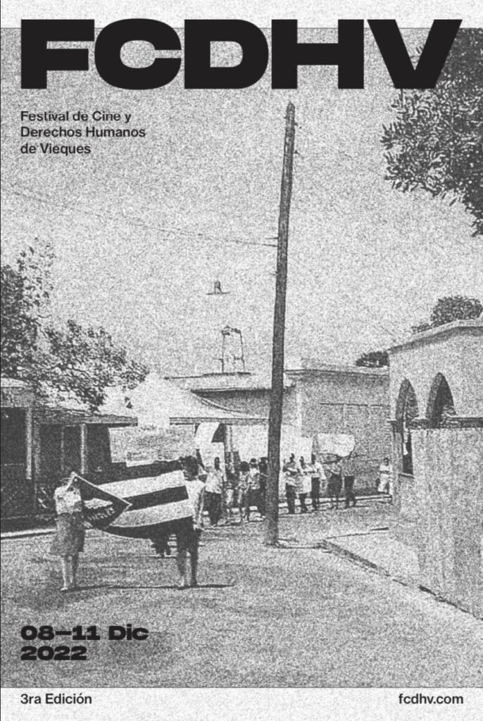 Afiche Festival de Cine y Derechos Humanos de Vieques