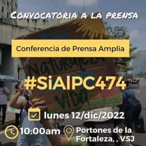 Convocatoria Apoyo al PC474