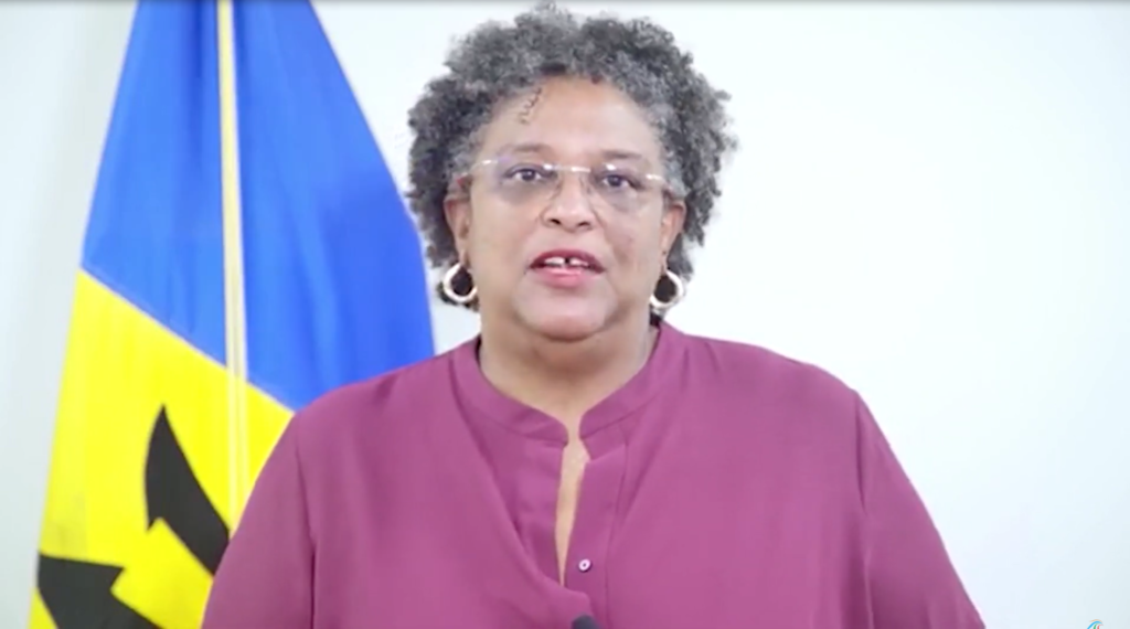Primera Ministra de Barbados Mia Amor Mottley
