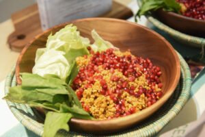 Bulgur y granada