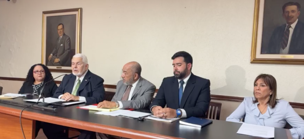 Conferencia prensa PIP MVC contra prohibicion de candidaturas coligadas