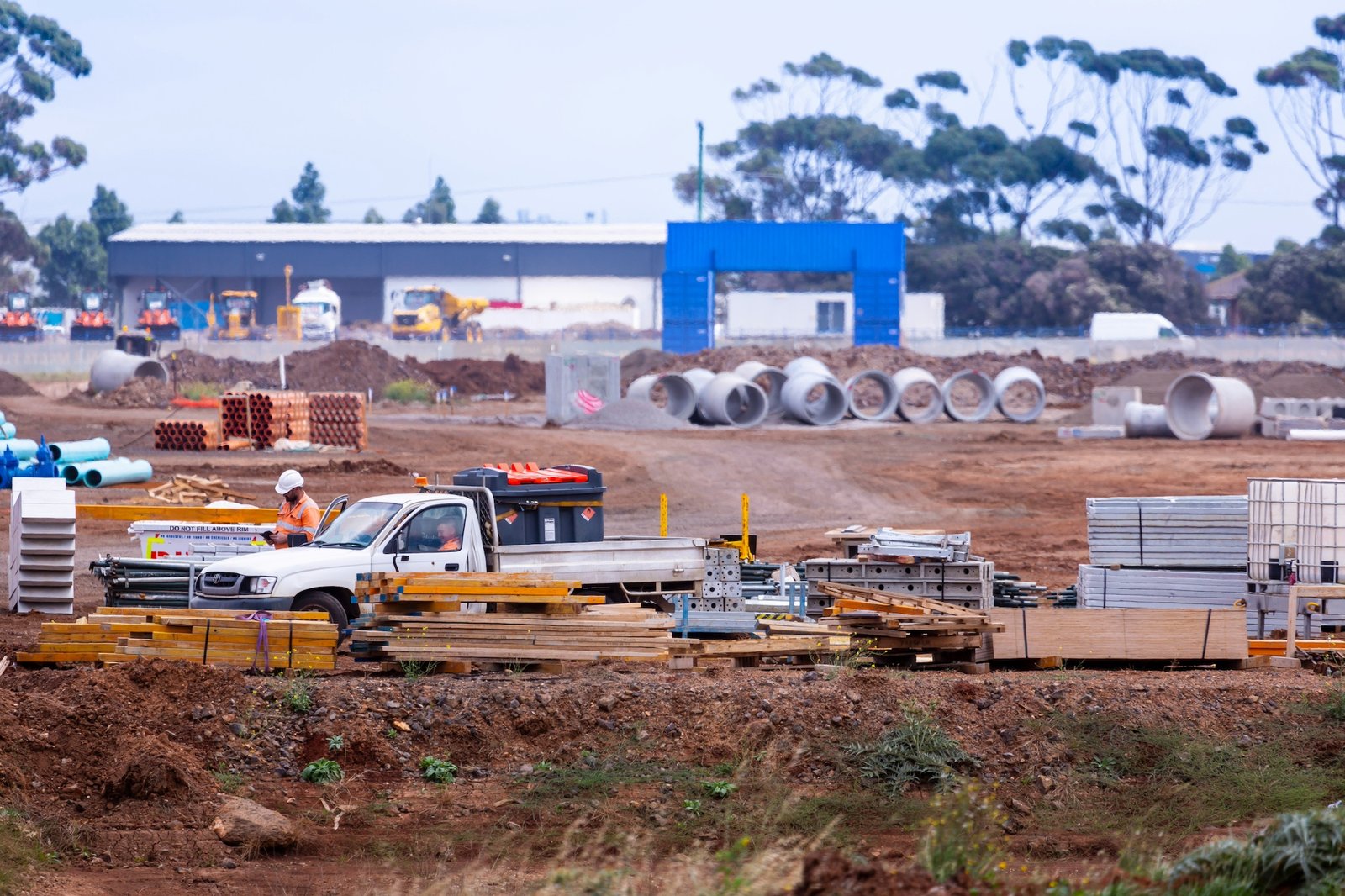 Construcción, Troy Mortier