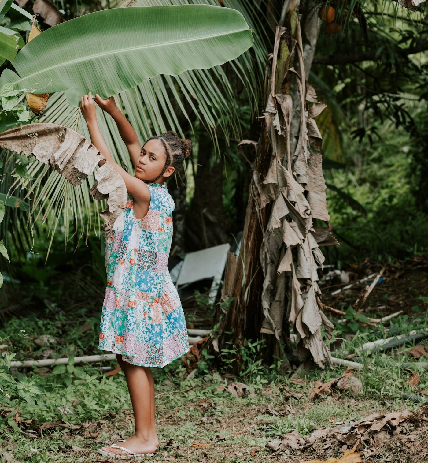 Niña afrodescendiente, Mike Campbell, Unsplash