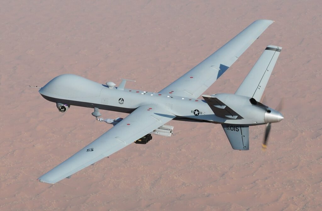 MQ-9 Reaper, dron de las Fuerzas Armadas de Estados Unidos | Lt. Col. Leslie Pratt, Public domain, via Wikimedia Commons
