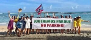 Parque no parking, Escambrón Unido, foto suministrada.